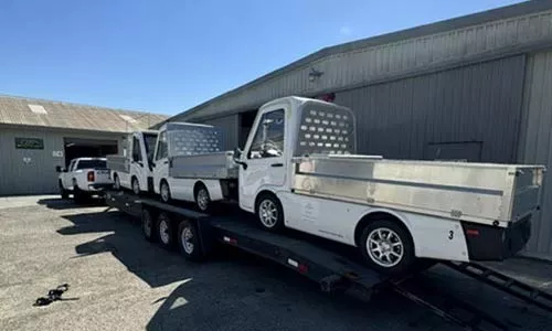 Custom Electric Vehicle Up-Fits for Food Delivery