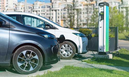 Electric Cars Charging Point Fairway EV Infrastructure in California