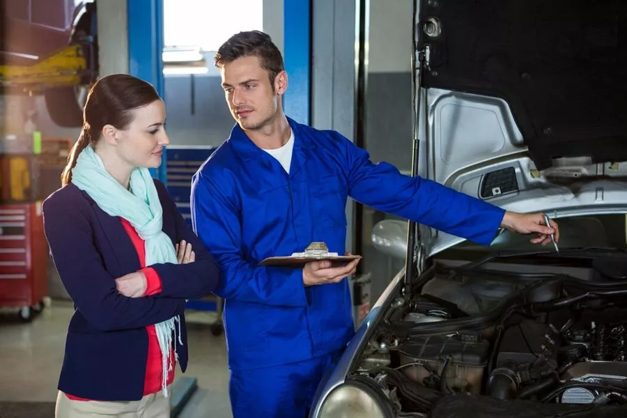 Electric fleet maintenance 